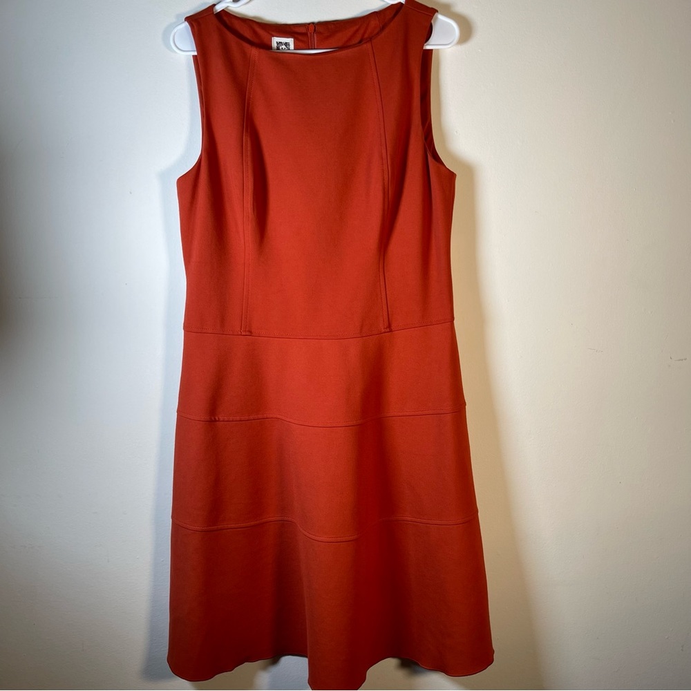 Pumpkin color heavy knit jumper by Ann Klein size 12